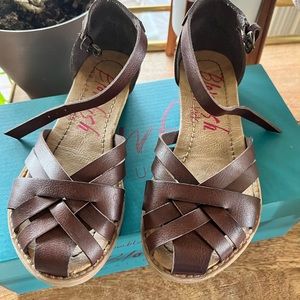 Like new Blowfish sandals! Super cute! Size 13.5.